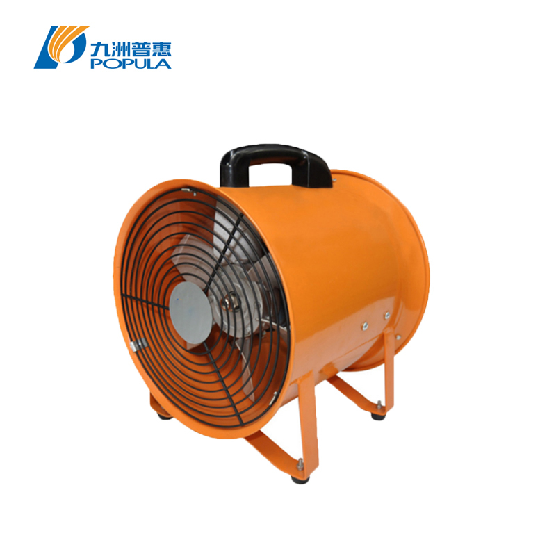 Lightweight Body Portable Blower Fan Hand Grip Stand Industrial Axial Fan Low Noise