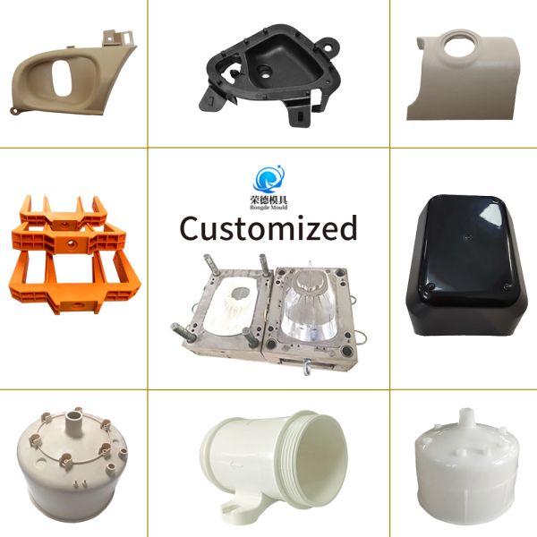 Custom Design Plastic Toy Gun Handle Parts High Stability Durable For Kids Toy Gun Accessories