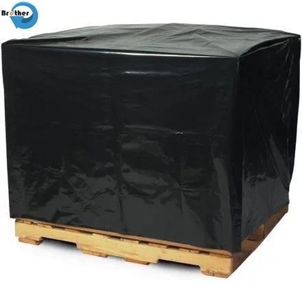 Custom Color Pallet Covers with Square Bottom 2 Mil Perforated Roll Ideal for Protecting Pallets and Equipment