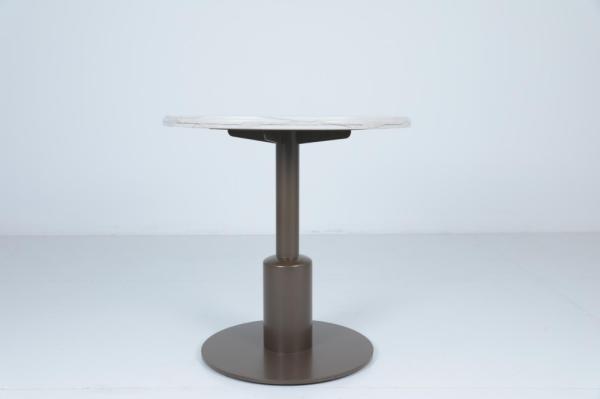 Modern Simple Natural Marble Round Coffee Table