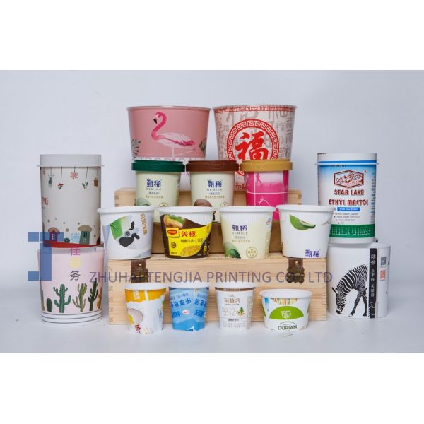 Digital Printing IML In Mould Labels For Plastic Basket Fruit Basket Big Size