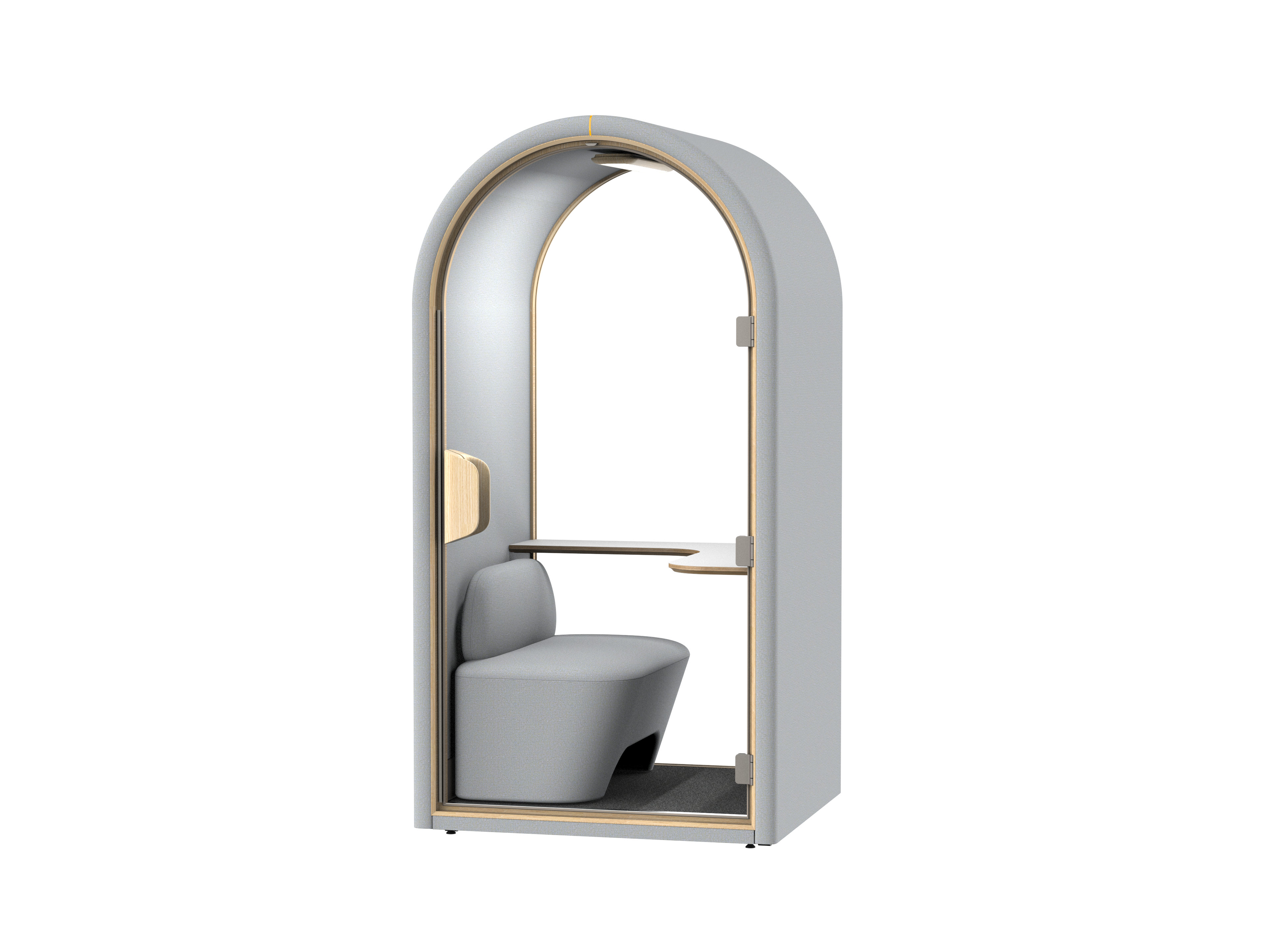 Sleek Home Pod Soundproof Pod | Ergonomic Workspace Solution for Focus & Productivity
