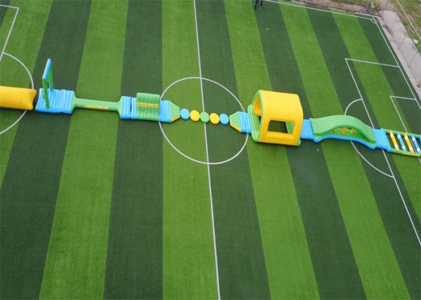 0.9 mm PLATO PVC Tarpaulin Inflatable Water Park For Home EN71 /  / CE