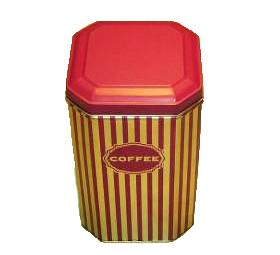 Glossy / Matte Varnish Inner Lid Airtight Square Tin Can