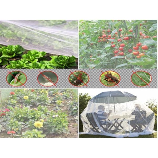 5m Width Anti Insect Net For Garden Plant Protection Insect Proof Mesh