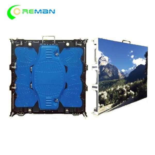 P8 P10 LED Screen Hire Die Casting  With With Back Door Cooling Fan  64X64
