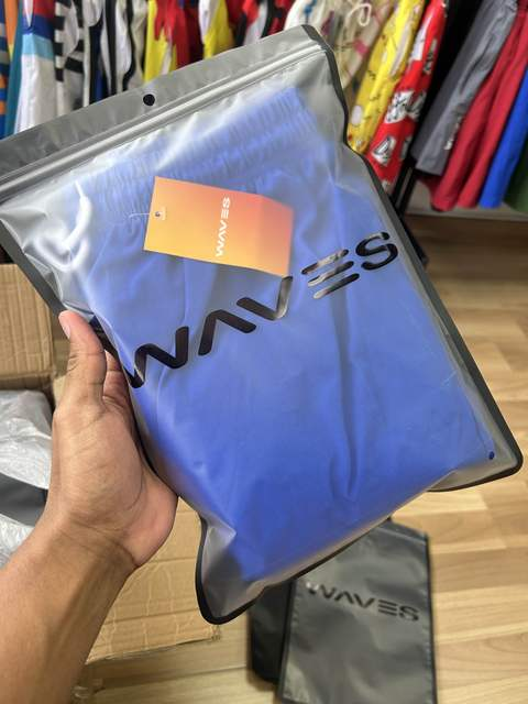 Long Biodegradable Clothes Frosted Plastic Packaging Ziplock Bag with Custom Size Accepted and Matte Poly Logo Clear