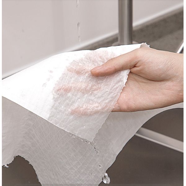 Cotton Threads Reinforced Paper Towels Dry Wet Amphibious