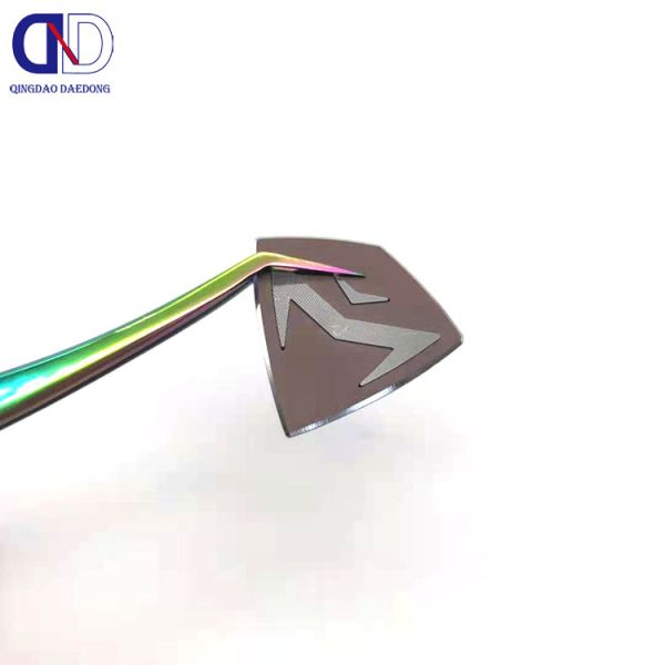 High Gloss Metal Label for Customized Stainless Steel Nameplate in Electrical Products