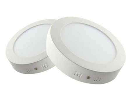 High Lumen Round Emergency Led Downlight 18 Watt Surface Mounting