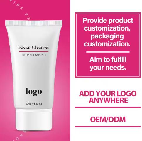 Gel de nettoyage du visage pour adultes à base d'huiles essentielles composées