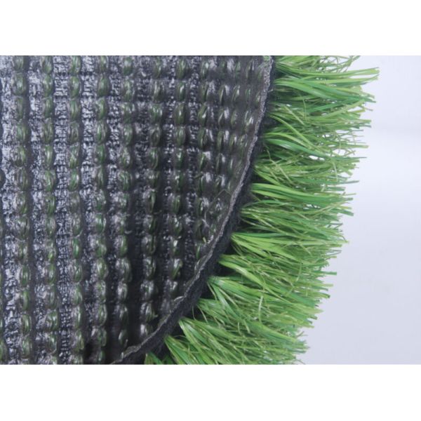 17000 Dtex Football Artificial Grass with CPP+LENO Backing and PU Adhesive Coating for Sports Grounds