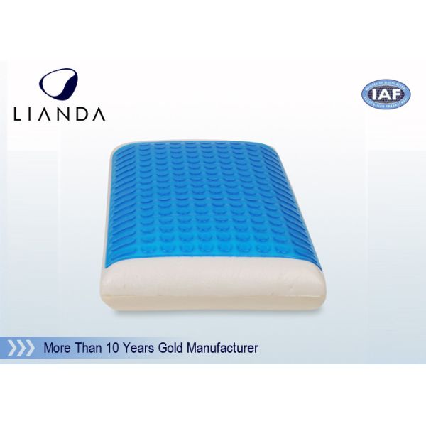 Dreaming Cooling Visco Gel Pillow 80 kg / m³ , Gel Pad Pillow REACH / ROHS