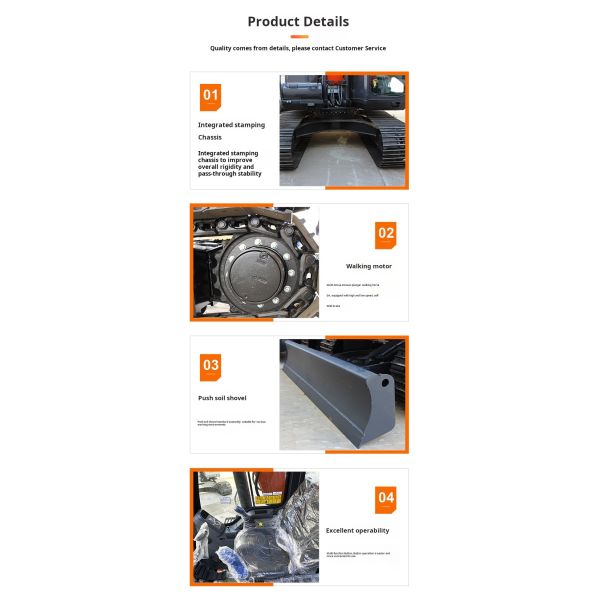 Excavadora Municipal 6 toneladas Especializada Multifunção