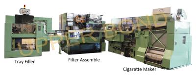 50KVA MK9 Maker Cigarette Packaging Machine Green With Siemens Touch Screen
