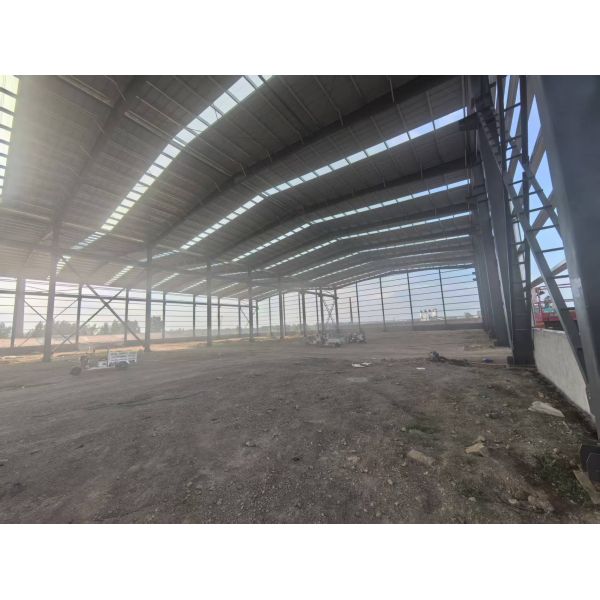Galvanized anti-corrosion portal steel structure industrial building workshop factory building