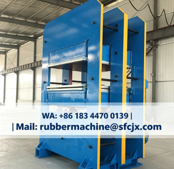 High-Efficiency Frame Rubber Vulcanizing Machine with Automatic Push-Pull Mould System