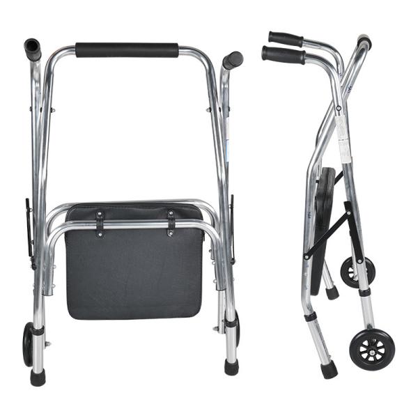 Adjustable Height Elderly Walker