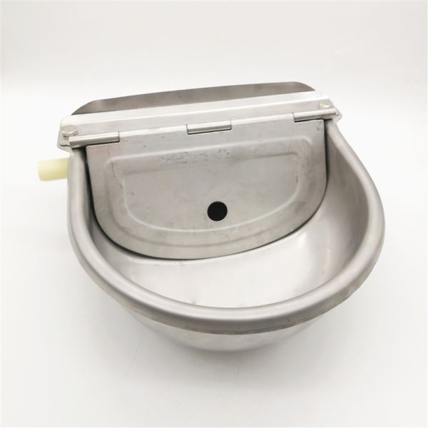 304 Stainless Steel Water Bowls Adjustable Plastic Float Valve 2L Capacity