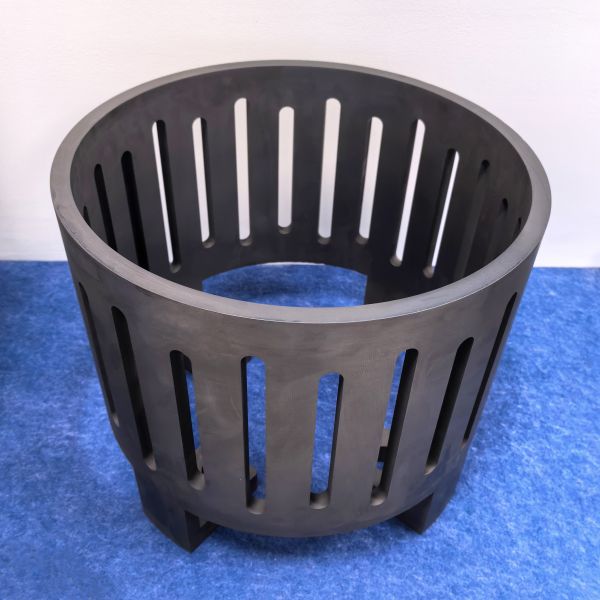 12 microns Bloc isostatique de graphite de silicium Points de fusion élevés pour