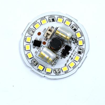 os módulos 12W do diodo emissor de luz de 45mm AC175V AC265V SMD põem a cor branca fria