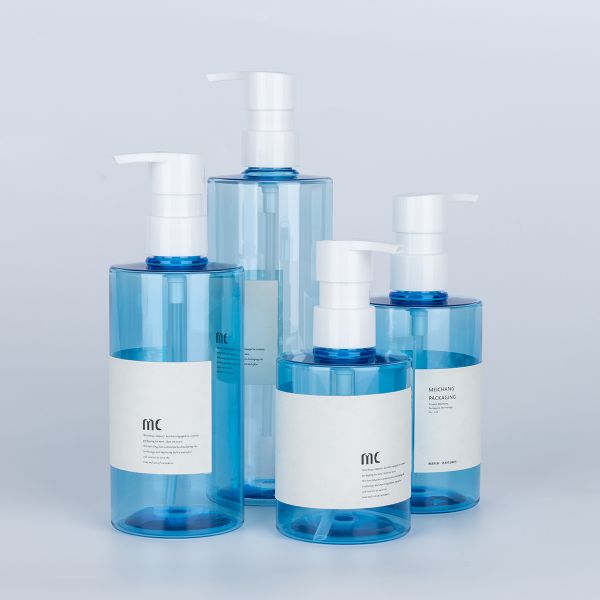 BEAUTY PACKAGING Shampoo Bottle PET 0.5ML for 2021 Design end Make up Remover Pumps