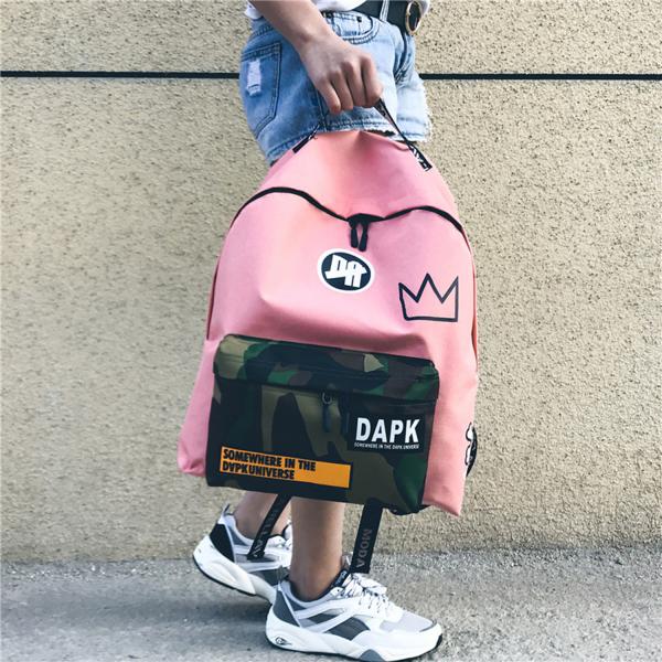 Backpack Men's and Women's Homestay Backpacks New Korean School Student Bags Computer Bags