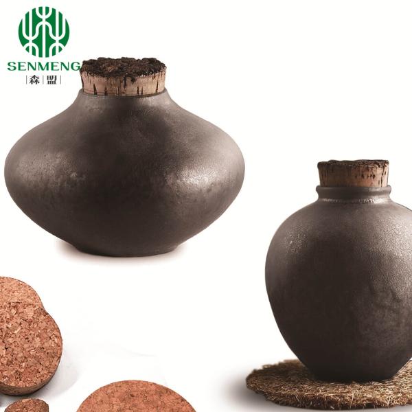 Natural Wholesale Factory Price Custom Size Glasses Cork Lids