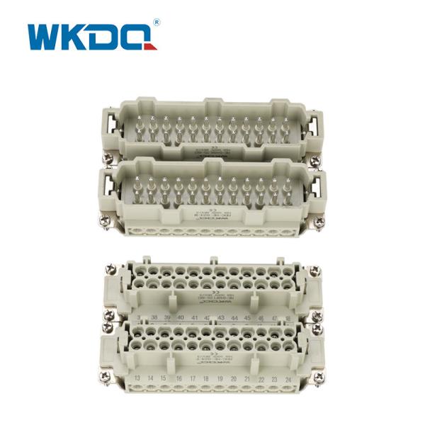 AWG 18 Male Female Insert Heavy Duty Connectors Waterproof