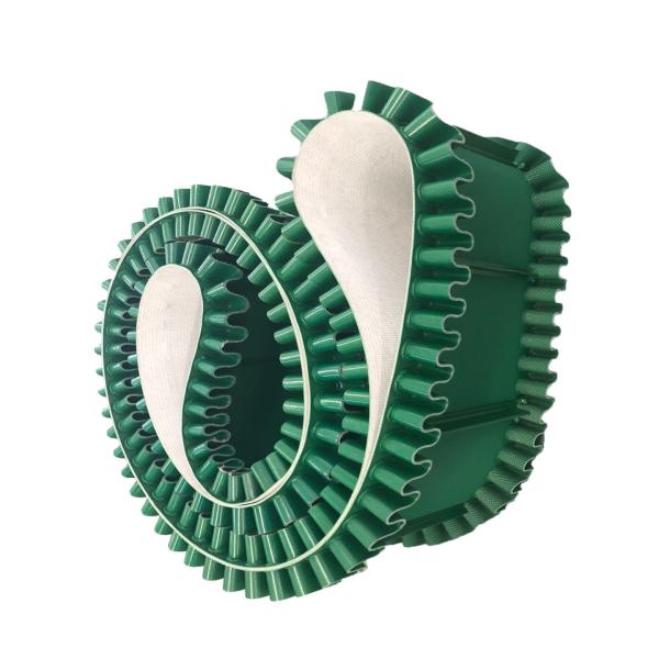 Ceinture de convoyeur en PVC à surface rugueuse pour largeur ou diamètre de colis 100 mm-2000 mm