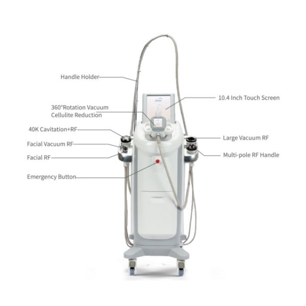 RF System 40K Cavitation Vacuum Slimming Machine Liposuction Weight Loss Machine