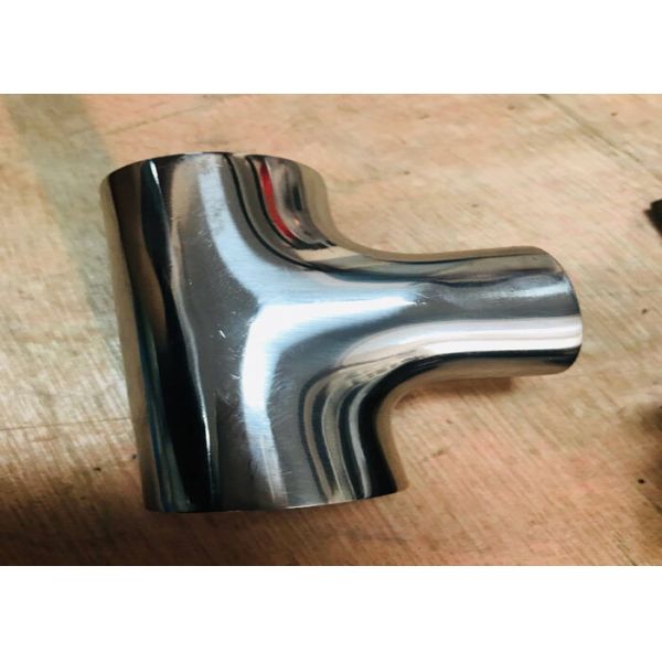 Отполированный санитарный тройник трубы нержавеющей стали Sch10s 304L