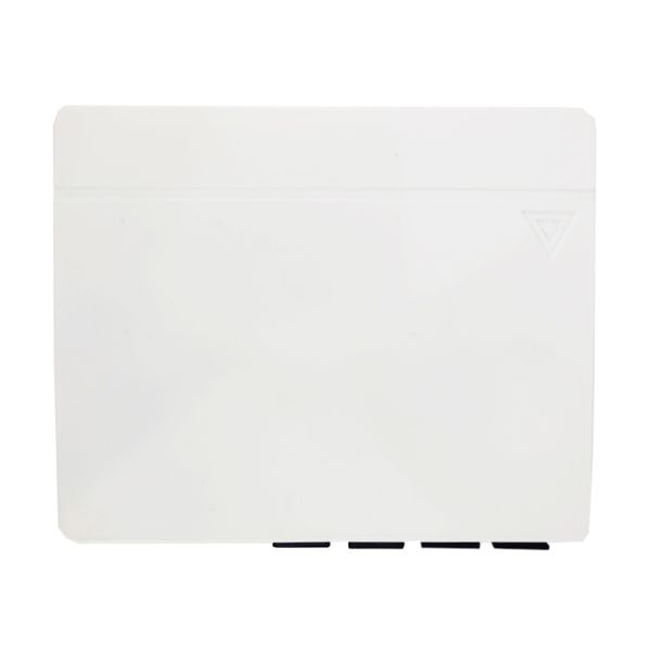 SC/APC Gray 4 Cores Plastic Fiber Optic Faceplate Socket Panel for Indoor Network FTTH