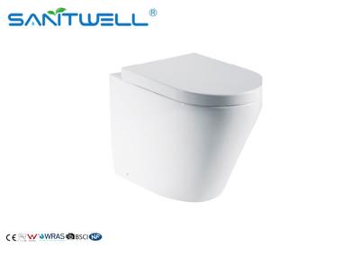 Round P trap SWA1321F Wall Faced Toilet Washdown WC Two Piece Fitting Watermark Toilet Rimless Flushing