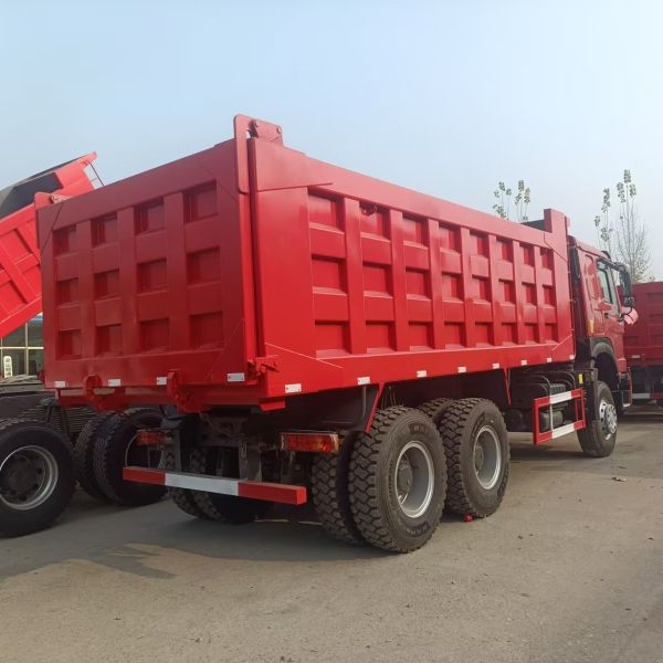 6x4 Diesel Used Dump Truck Tipper New Brand Howo 336hp manual diesel