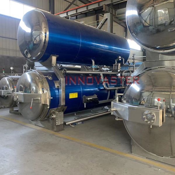 304 Stainless Steel Retort Autoclave for Pouched Foods Meeting Customer Requirements