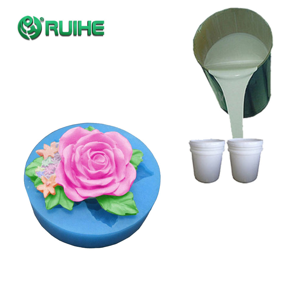 RTV-2 Two-Component Liquid Mold Silicone, Low Shrinkage & High Tear-Resistant Liquid Silicone, Special Raw Material For Crafts Re-Molding