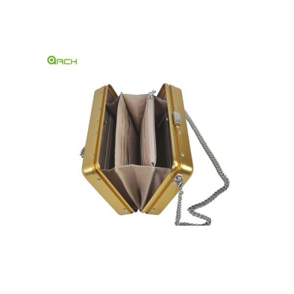 Aluminum Alloy Fashion Makeup Vanity Travel Bag