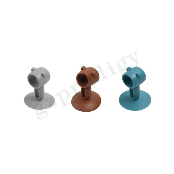 ProdigyTPE Bear Shape 40*55*20mm Multi-Functional Suction Door Stopper