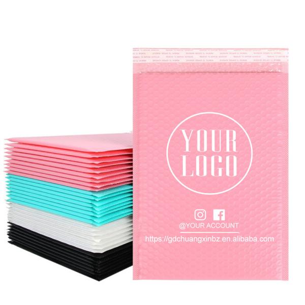 CTCX Enveloppe Bulle Custom Printed Plastic Bubble Packing Mailer Waterproof Bubble Polymailers Envelopes Bubble Bags
