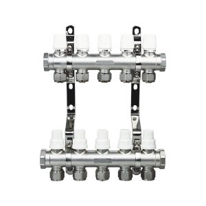OEM Water Distribution Manifold Customized Brass Valve Manifold