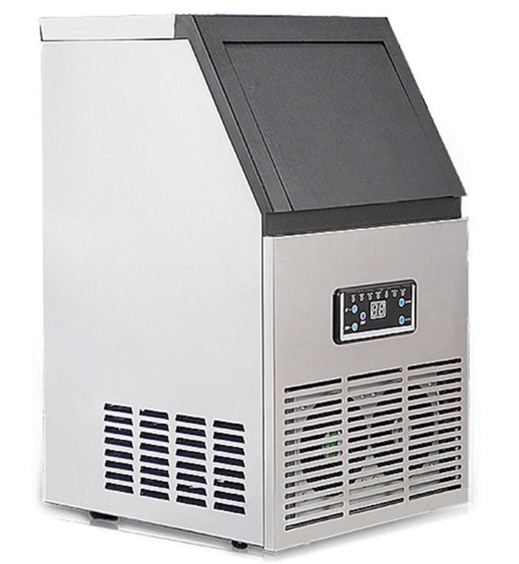 Food Shop Commercial Ice Maker Machine 100KG / Day Ice Cube Machine