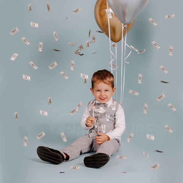 Money Confetti Handheld Party Supplies Confetti Cannon with Custom Logo Iron Bottle