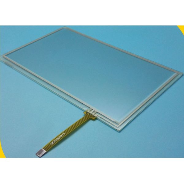 RTP 4W 10.4 10.5 10.6 Resistive Transparent Touch Screen Panel For Computer , Waterproof