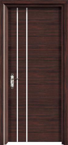 40mm thickness Interior PVC Wooden Door For Bedroom/ Bathroom/ Kitchen
