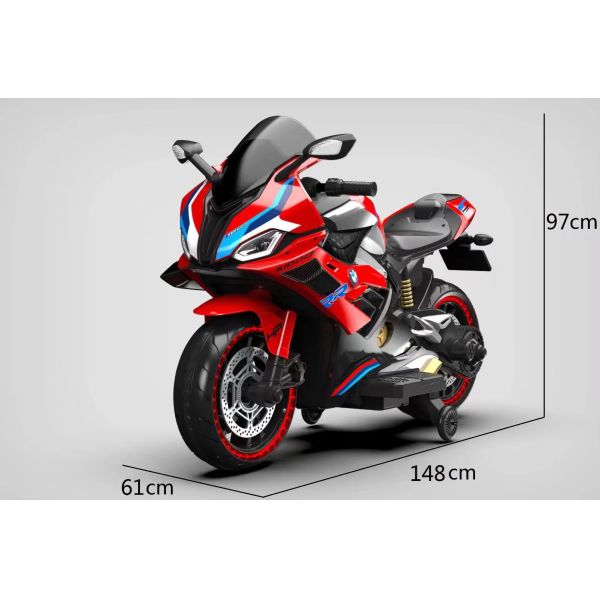 Детский электрический мотоцикл 12В/24В