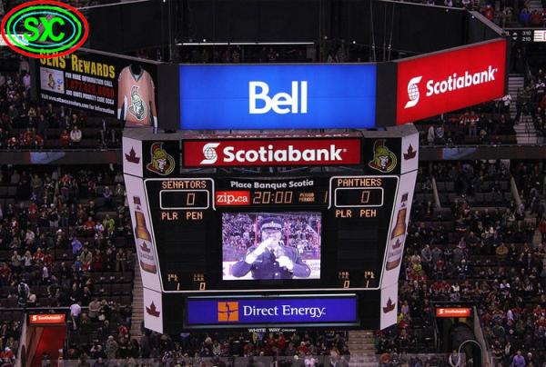Stadium Advertising Scoreboard P4.81 LED Video Wall Rental 1R1G1B