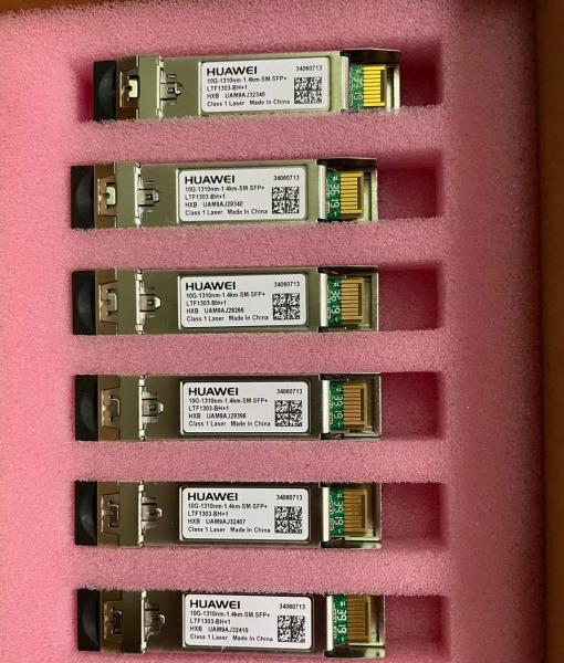 Part No.34060713 Huawei Original Optical Transceiver , SFP+,1310NM, LC, SM, 1.4KM