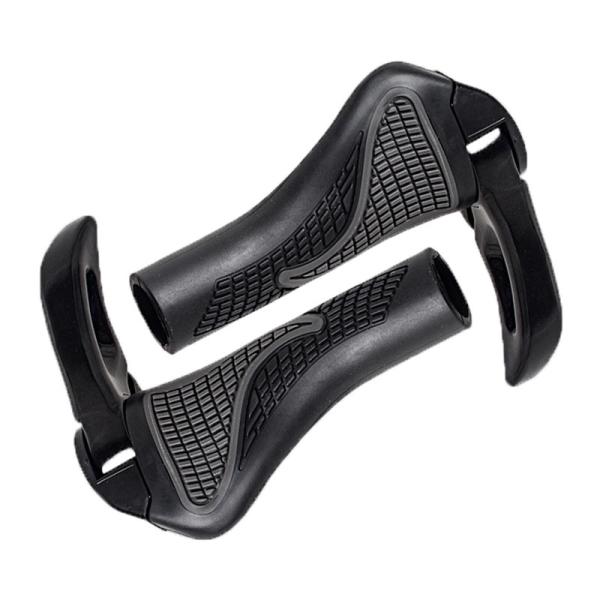 New Design Bicylce MTB bike TPR Rubber&Alloy Sheep Angle Grips Ergonomic Components Bar End Handlebars Push On Soft Grip