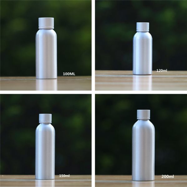 20 - 1000ml Cosmetic Aluminum Bottles Water Proof Environment Friendly